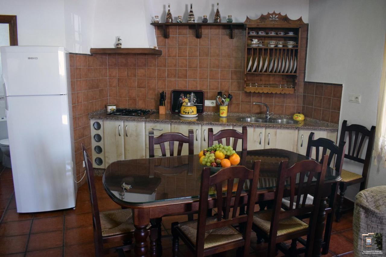 Casa Rural El Puente Cuevas del Becerro Kültér fotó